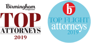 Birmingham Magazine Top Attorneys 2019 & b Metro magazine Top Flight Attorneys 2019