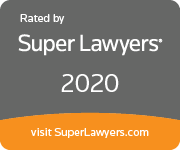 Rated By Super Lawyers 2020 | visit SuperLawyers.com